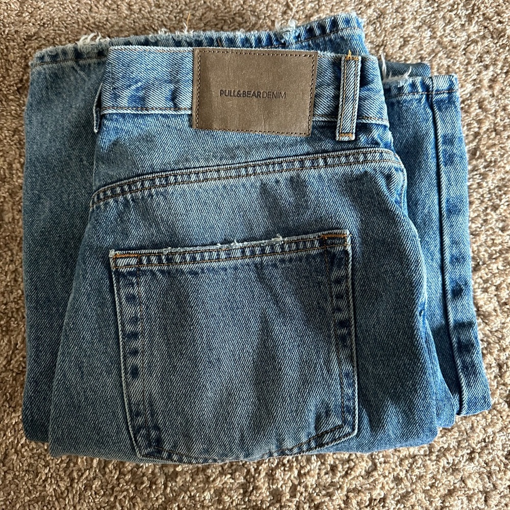 Pull & Bear wide leg jeans